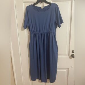 P&Rose Blue Midi Dress!!